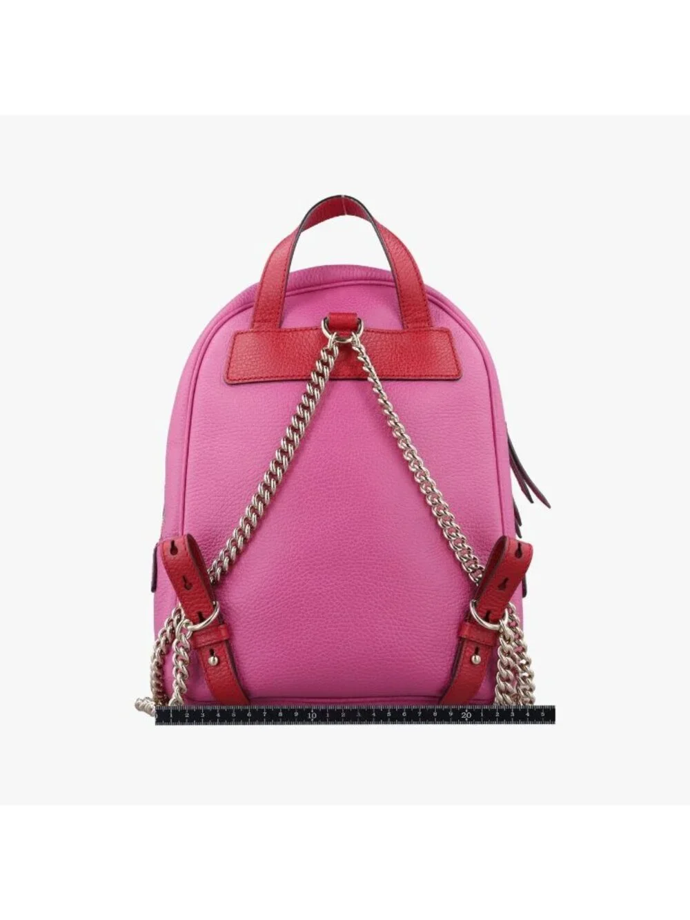 Gucci Soho Rose Red Leather Backpack